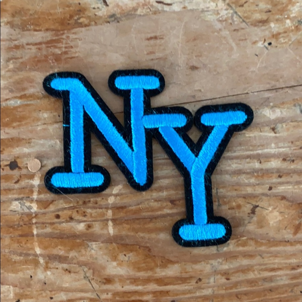 NY iron on patch